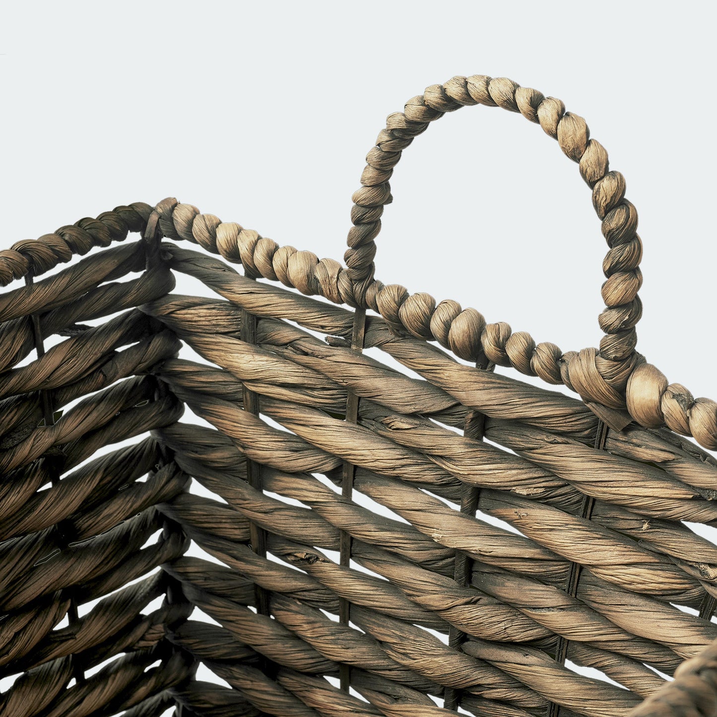 Dark Hyacinth Blanket Basket Set - 3 Large Sizes