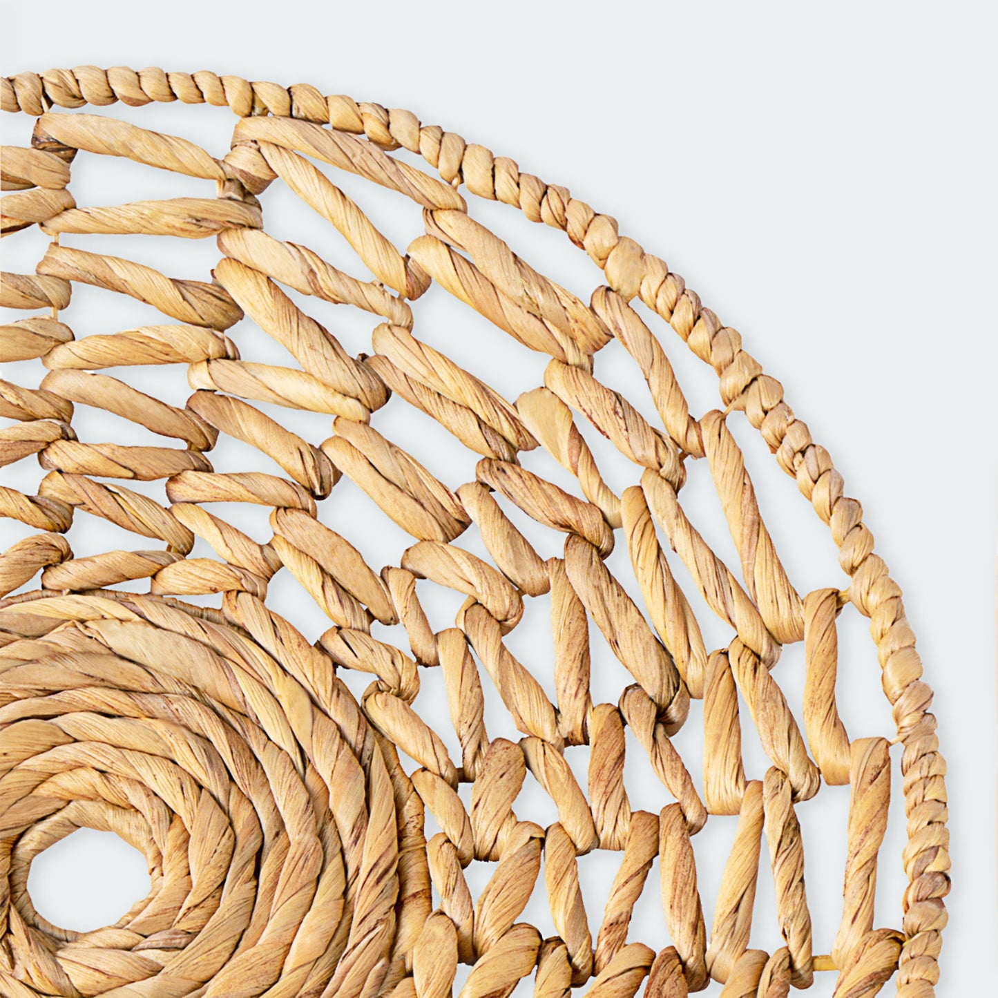 Diverse Textures Woven Wall Basket Decor Set Of 5