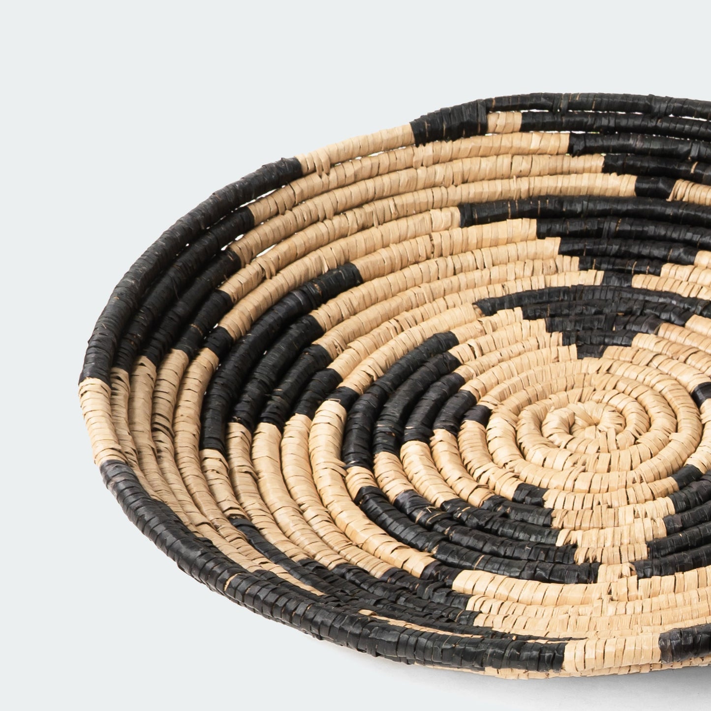 Geometric Seagrass Wall Basket Decor Set of 3